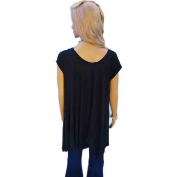 *SOLD*Free people oversized L tunic tee top - Picture 7 of 9